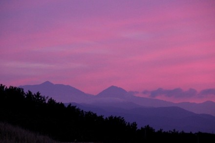 燧岳と焼山