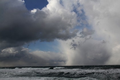 上下浜の雲