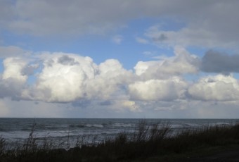 日本海の積雲