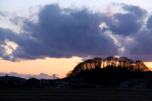 和島の夕暮れ