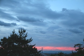 ６月２４日の朝空