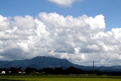 尾神岳の雲