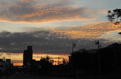 髙田の夕焼け